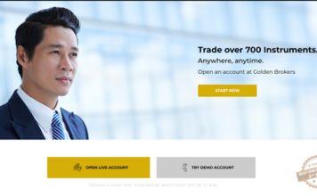 golden brokers homepage