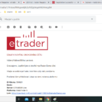 etrader demo účet