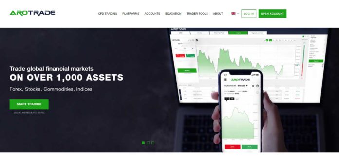 arotrade homepage