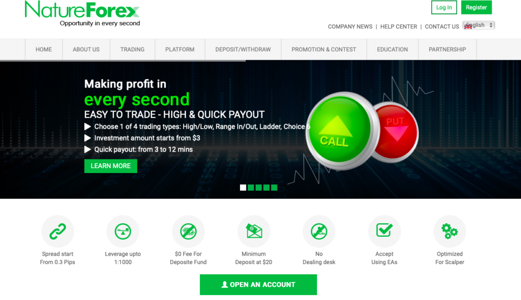 Nature Forex review (2022)