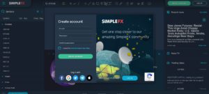 simplefx account