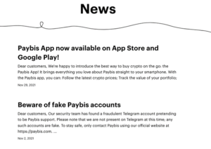 paybis news