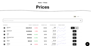 paybis prices