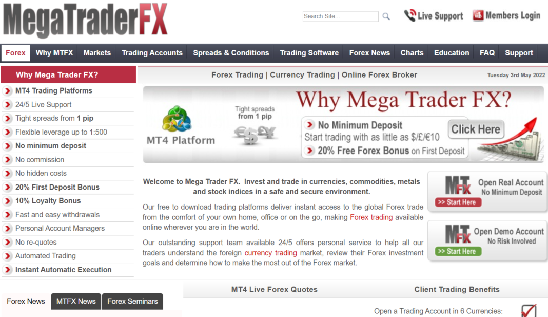 MegaTrader Fx Review (2022)