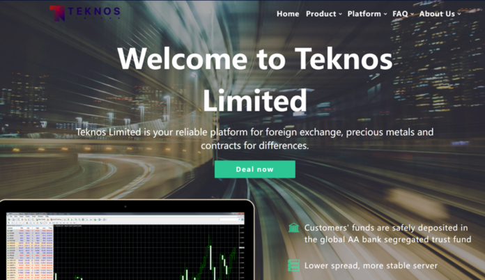 Teknos Limited is an online broker that provides financial investment services to traders all over the world, since its establishment.