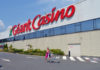 Trading in shares of debt-ridden French retail chain Casino