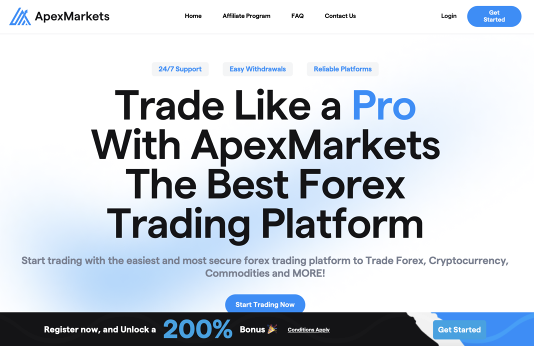 Apex Markets Review – Online unregulated broker