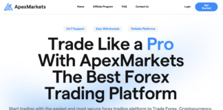 Apex Markets Review – homepage