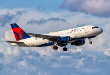 delta air lines stock price, chart, history