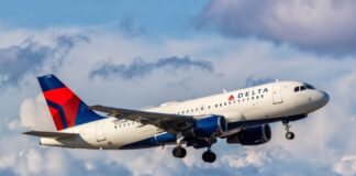 delta air lines stock price, chart, history