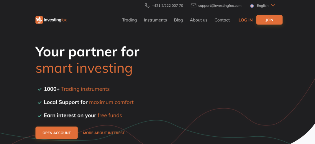 Homepage– investingfox