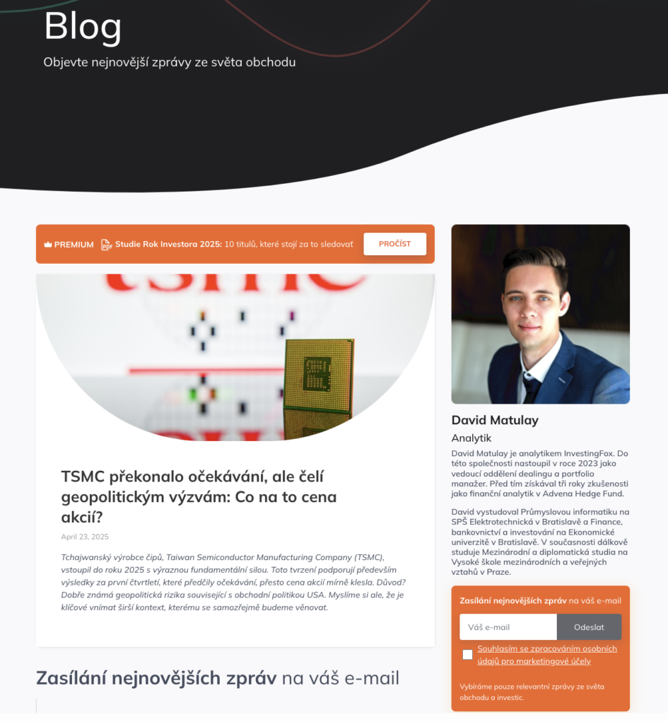 broker investingfox recenze, investingfox blog