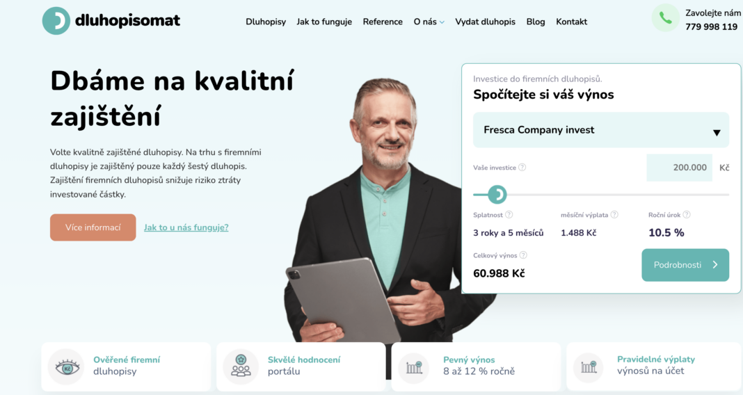 Dluhopisomat – Simplifying investments in the Czech Republic