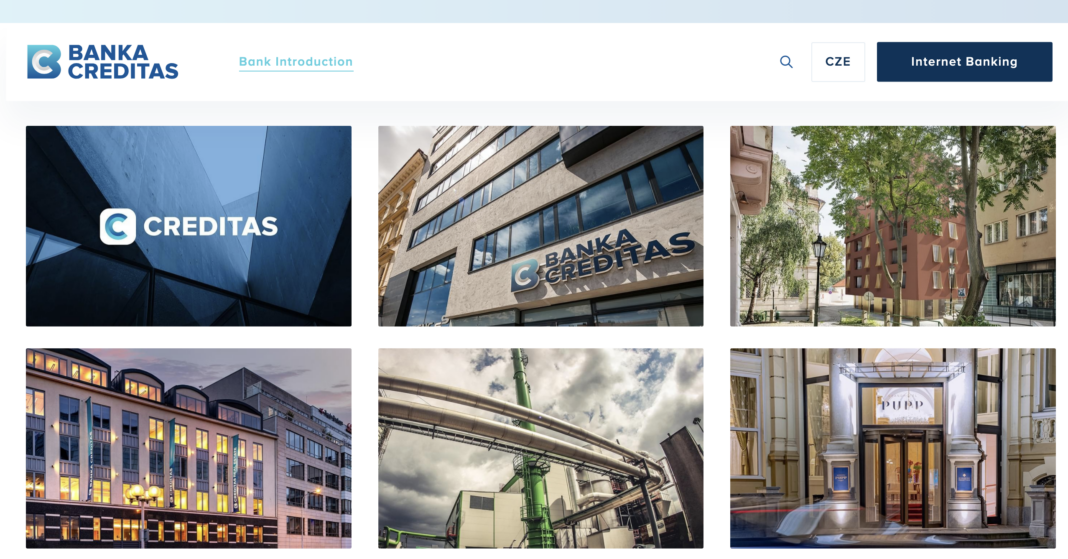 CREDITAS Bank – Overview of a checking account, savings account and time deposits