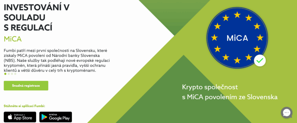 MiCA, platforma, recenze, investování