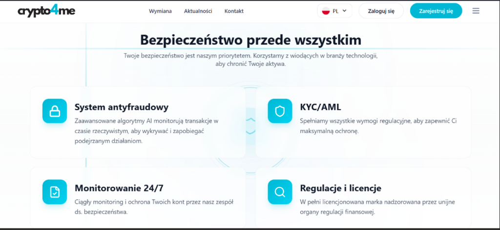 bezpečnost - polsky - crypto4me | Trader Magazine