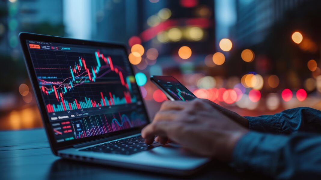 Trading illustrative picture.