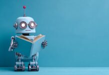 AFP: Developers are testing ways to communicate with books using AI Robot with book. Source: Adobe Stock