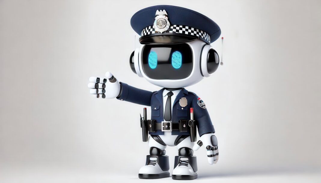 China Deploys Robotic Police Officers to Intersections, Without Arrest Powers for Now Robotic police officer. Source: Adobe Stock (AI Generated)
